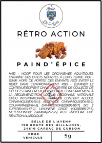 Retro action pain d epices